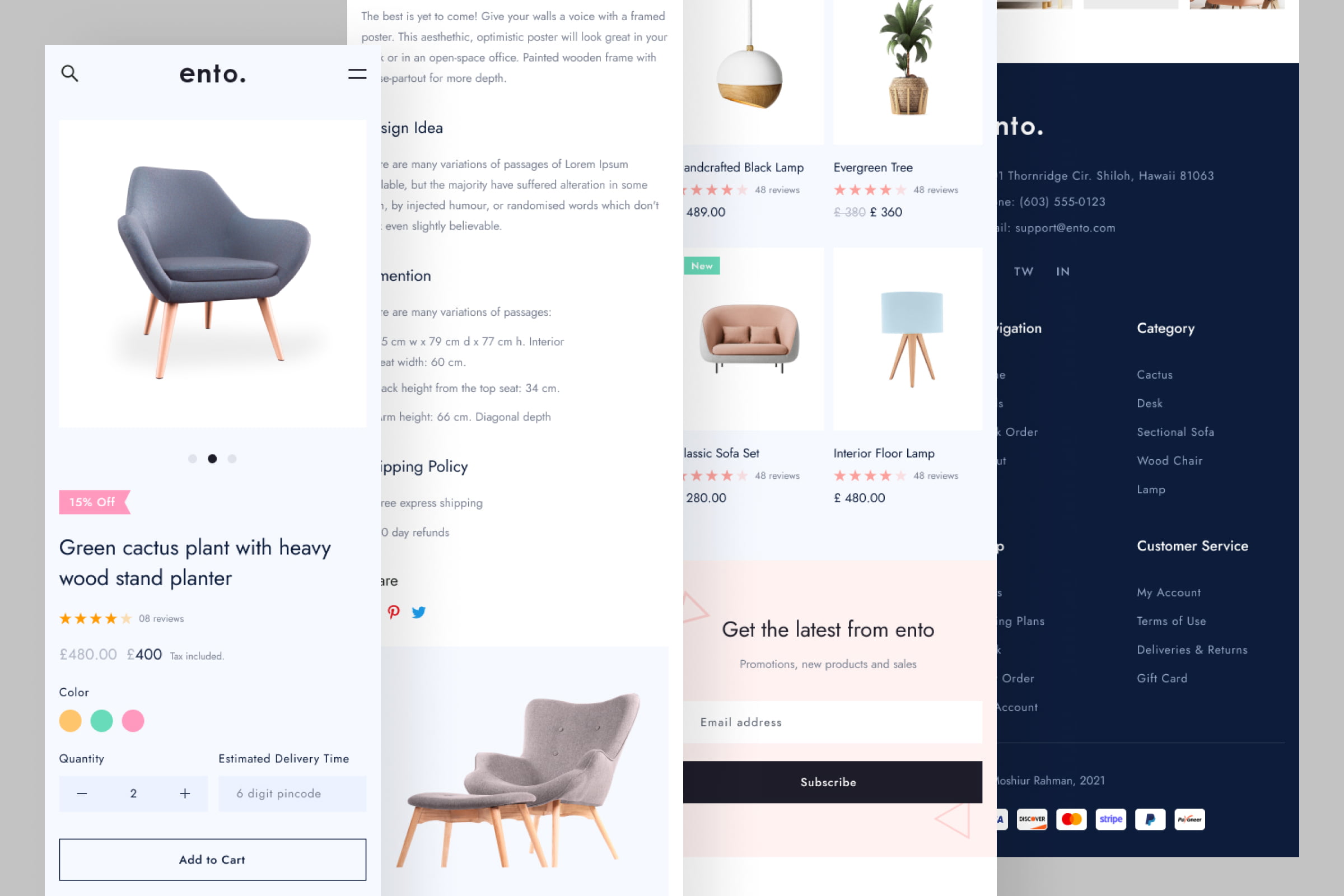 Ento – Mobile Product Details